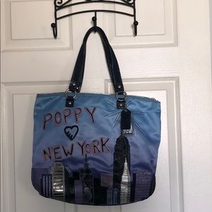Coach NY Poppy tote